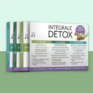 Intégrale Detox Purvival : cure en ampoules liquides 3 phases